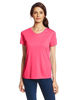 Picture of Hanes Sport Women's Cool DRI Performance V-Neck Tee,Wow Pink,X-Large