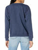 Picture of Hanes Women's V-Notch Pullover Fleece Sweatshirt, Navy Heather, Medium