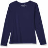 Picture of Hanes Women's Long Sleeve Tee, Hanes Navy, X-Large