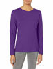 Picture of Hanes Women's Long Sleeve Tee, Violet Splendor, X-Large