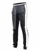 Picture of SCREENSHOTBRAND-S41700 Mens Hip Hop Premium Slim Fit Track Pants - Athletic Jogger Bottom with Side Taping-Mard Black-2XLarge