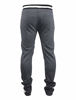 Picture of SCREENSHOTBRAND-S41700 Mens Hip Hop Premium Slim Fit Track Pants - Athletic Jogger Bottom with Side Taping-Mard Black-2XLarge