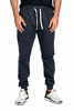 Picture of ProGo Men's Joggers Sweatpants Basic Fleece Marled Jogger Pant Elastic Waist (Small, Charcoal)