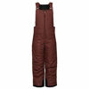 Picture of Arctix Kids Insulated Snow-Bib Overalls, Arrowhead Vintage Red/Black, X-Large Regular