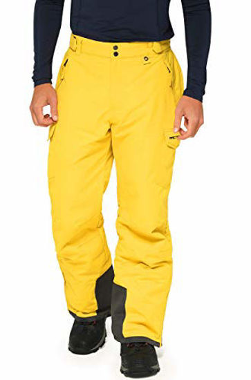 Picture of Arctix Men's Snow Sports Cargo Pants, Bamboo Yellow, 3X-Large (48-50W 32L)