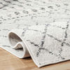 Picture of nuLOOM Moroccan Blythe Area Rug, 12' x 15', Grey/Off-white