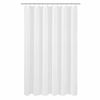 Picture of N&Y HOME Fabric Shower Curtain Liner 66 x 72 inches, Hotel Quality, Washable, Water Repellent, White Bathroom Curtains with Grommets, 66x72