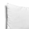 Picture of EDOW Throw Pillow Inserts, Set of 2 Lightweight Down Alternative Polyester Pillow, Couch Cushion, Sham Stuffer, Machine Washable. (White, 24x24)