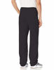 Picture of Hanes mens Ecosmart Fleece Sweatpant With Pocket Pants, Black, X-Large US