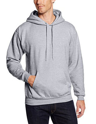 Picture of Hanes mens Pullover Ecosmart Fleece Hooded Sweatshirt,Light Steel,XXXX-Large