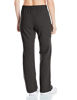 Picture of Hanes womens ComfortSoft EcoSmart Women's REGULAR Open Bottom Leg Sweatpants Ebony Small