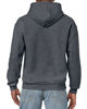 Picture of Gildan Men's Fleece Hooded Sweatshirt, Style G18500, Dark Heather, Large