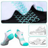 Picture of Eallco Womens Ankle Socks 6 Pairs Running Athletic Cushioned Socks