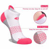 Picture of Eallco Womens Ankle Socks 6 Pairs Running Athletic Cushioned Socks