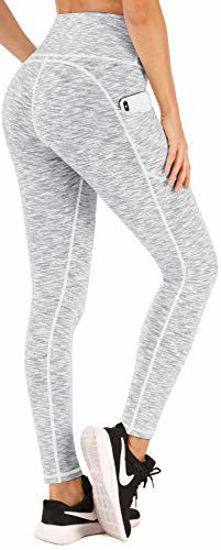 IUGA High Waist Yoga Pants with Pockets, Tummy Control, Workout Pants for  Women 4 Way Stretch Yoga Leggings with Pockets 