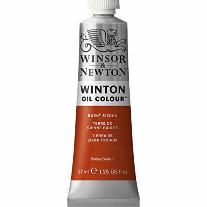 Picture of Winsor & Newton Winton Oil Color Paint, 37-ml Tube, Burnt Sienna