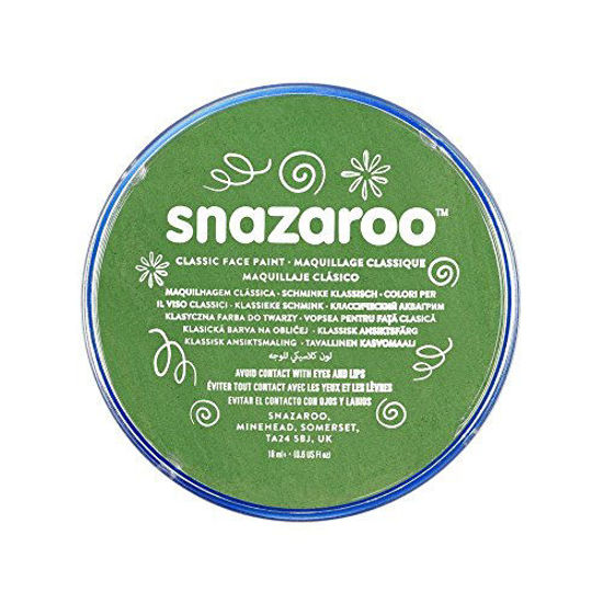 Picture of Snazaroo Classic Face and Body Paint, 18ml, Grass Green, 6 Fl Oz