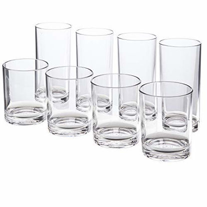Libbey Small Glass Bowls with Lids, 6.25-ounce, Set of 8 