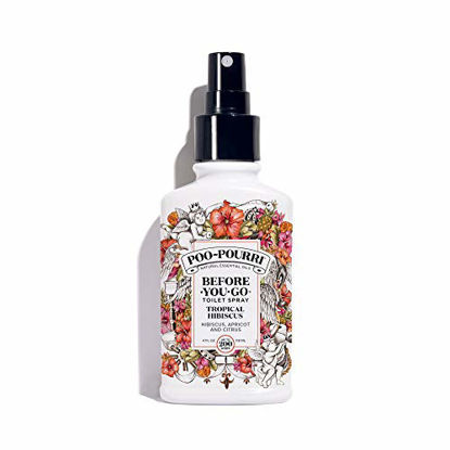 Picture of Poo-Pourri Before-You-go Toilet Spray, Tropical Hibiscus Scent, 4 Fl Oz