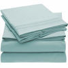 Picture of Mellanni Bed Sheet Set - Brushed Microfiber 1800 Bedding - Wrinkle, Fade, Stain Resistant - 3 Piece (Twin, Baby Blue)
