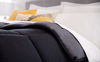 Picture of Linenspa All-Season Reversible Down Alternative Quilted California King Comforter - Hypoallergenic - Plush Microfiber Fill - Machine Washable - Duvet Insert or Stand-Alone Comforter - Black/Graphite