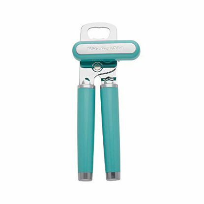 Picture of KitchenAid Classic Multifunction Can Opener / Bottle Opener, 8.34-Inch, Aqua Sky