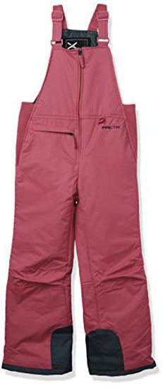 Picture of Arctix Youth Insulated Snow Bib Overalls, Fuchsia, Small/Regular