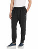 Picture of Champion Men's Powerblend Retro Fleece Jogger Pant, Black, Large