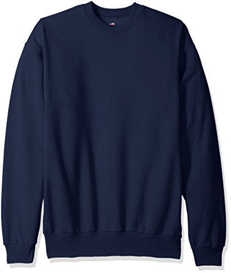 Picture of Hanes Men's Ecosmart Fleece Sweatshirt, Navy, Large