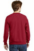 Picture of Hanes Mens Long Sleeve Crewneck Sweatshirt - DEEP RED - XX-Large