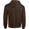 Picture of Gildan Adult 7.75 oz. Heavy Blend 50/50 Full-Zip Hood - Ash - M G186-simple