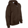 Picture of Gildan Adult 7.75 oz. Heavy Blend 50/50 Full-Zip Hood - Ash - M G186-simple