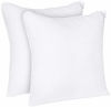 Picture of Utopia Bedding Throw Pillows Insert (Pack of 2, White) - 18 x 18 Inches Bed and Couch Pillows - Indoor Decorative Pillows