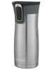 Picture of Contigo Autoseal West Loop Vacuum-Insulated Stainless Steel Travel Mug, 16 Oz, Stainless Steel & Grapevine, 2-pack