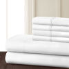 Picture of 6 Piece Hotel Luxury Soft 1800 Series Premium Bed Sheets Set, Deep Pockets, Hypoallergenic, Wrinkle & Fade Resistant Bedding Set(Queen, White)