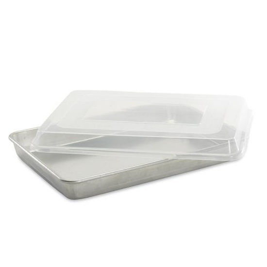 Picture of Nordic Ware Natural Aluminum Commercial High-Sided Sheet Cake Pan with Lid