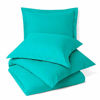 Picture of Nestl Duvet Cover 3 Piece Set - Ultra Soft Double Brushed Microfiber Hotel Collection - Comforter Cover with Button Closure and 2 Pillow Shams, Teal - Queen 90"x90"