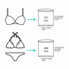 Picture of BAGAIL Laundry Bag Mesh Bra Wash Bag for Intimates Lingerie and Delicates with Premium Zipper (4 Set)