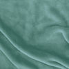 Picture of Exclusivo Mezcla Queen Size Flannel Fleece Velvet Plush Bed Blanket as Bedspread/Coverlet/Bed Cover (90" x 90", Celadon) - Soft, Lightweight, Warm and Cozy