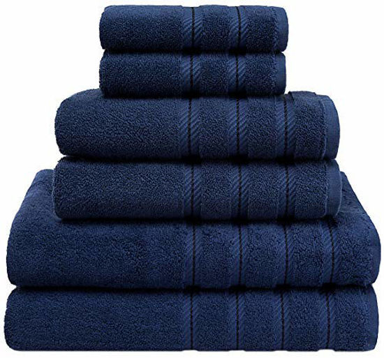 American Soft Linen 6-Piece 100% Turkish Genuine Cotton Premium