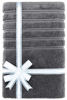 Picture of American Soft Linen Turkish Cotton Large, Jumbo Bath Towel 35x70 Premium & Luxury Towels for Bathroom, Maximum Softness & Absorbent Bath Sheet [Worth $34.95] - Rockridge Grey