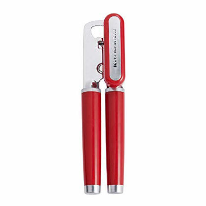 Picture of KitchenAid Classic Multifunction Can Opener / Bottle Opener, 8.34-Inch, Passion Red