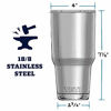 Picture of YETI Rambler 30 oz Tumbler, Stainless Steel, Vacuum Insulated with MagSlider Lid, Granite Gray