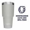 Picture of YETI Rambler 30 oz Tumbler, Stainless Steel, Vacuum Insulated with MagSlider Lid, Granite Gray