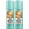 Picture of L'Oreal Paris Hair Color Magic Root Cover Up Temporary Colored Concealer Spray for Gray Roots, Lightweight formula, Ammonia and Peroxide Free, Light to Medium Blonde, 2 count