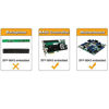 Picture of CableCreation Internal HD Mini SAS (SFF-8643 Host) - 4X SATA (Target) Cable,SFF-8643 to 4X SATA Cable, SFF-8643 for Controller, 4 Sata Connect to Hard Drive, 1M / 3.3FT