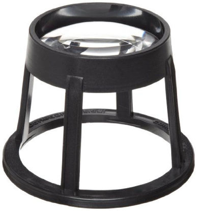 Picture of Donegan A-2028 Aspheric Round Stand Magnifier, 5X Magnification, 60mm Viewing Diameter