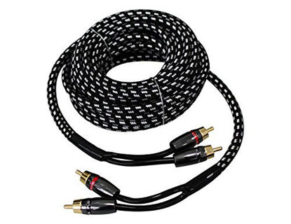 Picture of Absolute USA COMR20 20-Feet Competition Series RCA Audio Interconnect Cable