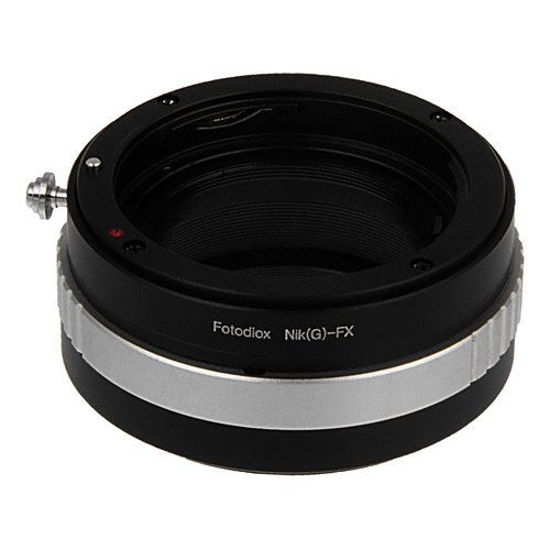 Picture of Fotodiox Lens Mount Adapter Compatible with Nikon Nikkor F Mount G-Type D/SLR Lens on Fuji X-Mount Cameras