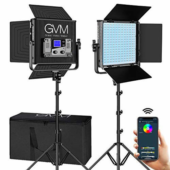 Gvm led 2024 video light